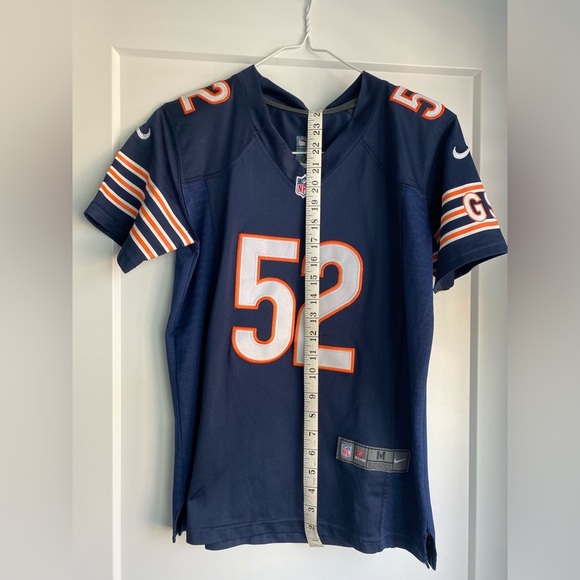 💐NIKE NFL | Chgo Bears Kids Boys Size M Football Jersey | Mack # 52 - Picture 8 of 13